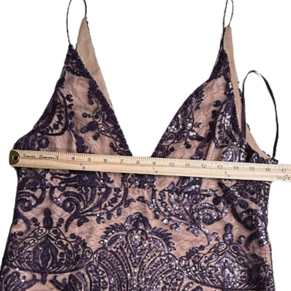 Free People Night Shimmer Mini Dress - Picture 9 of 11